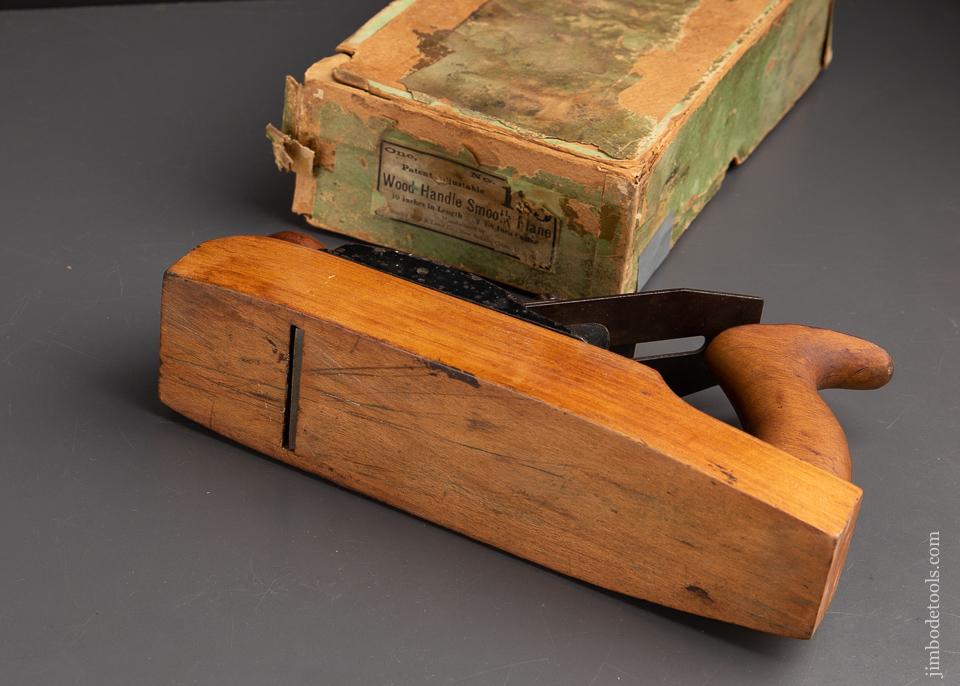 Rare Box STANLEY No. 135 Liberty Bell Smooth Plane in Green Box - 92894
