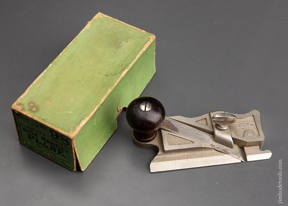 STANLEY No. 98 Side Rabbet Plane Mint in the Original Box - 92896