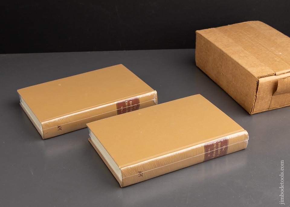 "The Builder's Dictionary" Vol I and II - Reprinted Book Boxed Set - 92903