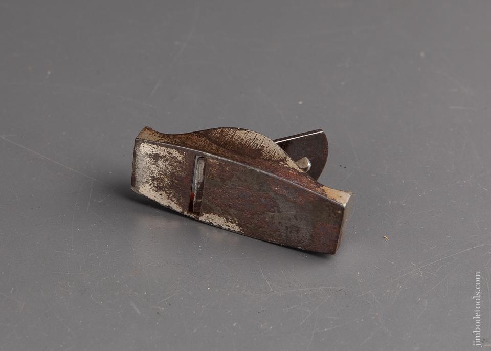 Great STANLEY BAILEY VICTOR No. 51 1/2 Nickel Plated Block Plane with Red Japanning - 92915