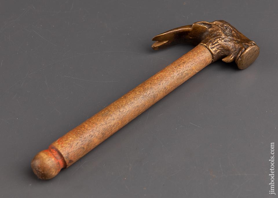 RARE MITTELDORFER-STRAUS Patent January 10, 1928 Goat Head Hammer - 92926