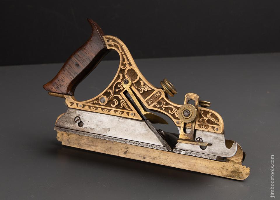 STANLEY MILLERS PATENT NO. 42 Gunmetal Combination Plow & Filletster Plane - 92941