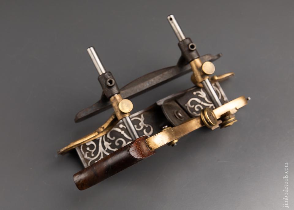STANLEY MILLERS PATENT NO. 42 Gunmetal Combination Plow & Filletster Plane - 92941