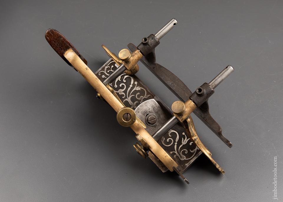 STANLEY MILLERS PATENT NO. 42 Gunmetal Combination Plow & Filletster Plane - 92941