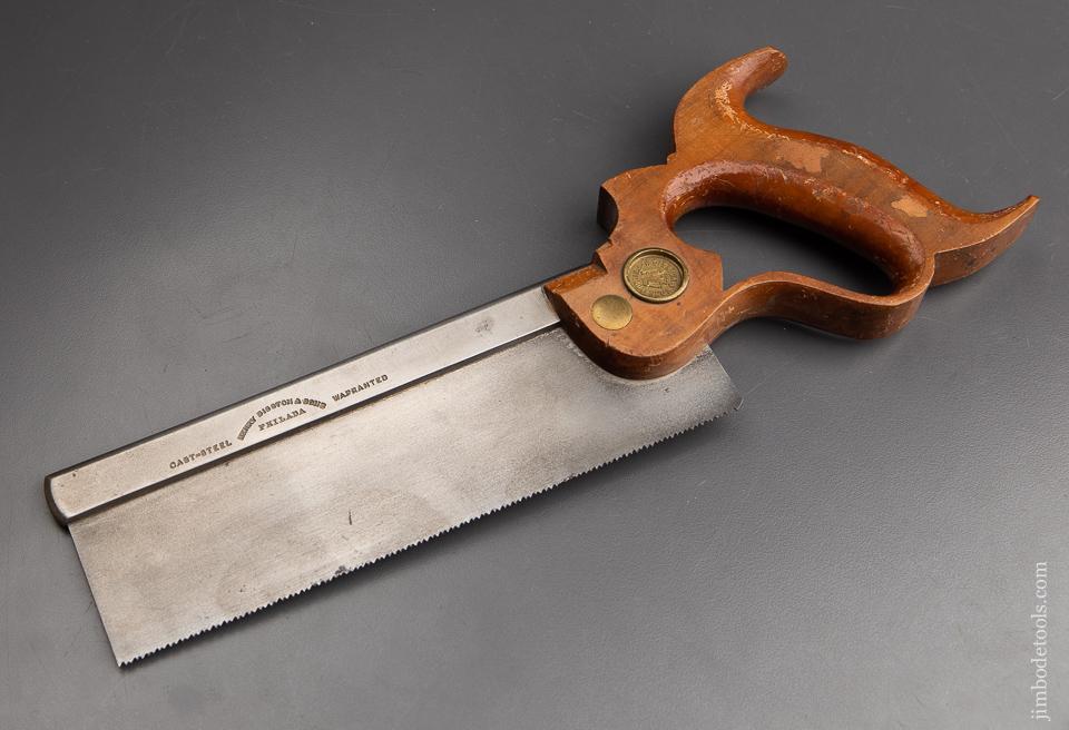 Near Mint ca. 1876 DISSTON Dovetail Saw - 92951