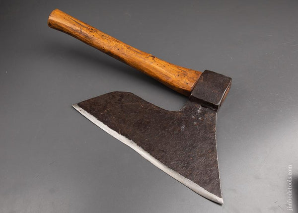 Awesome & Early Single Bevel Side Axe - 92958