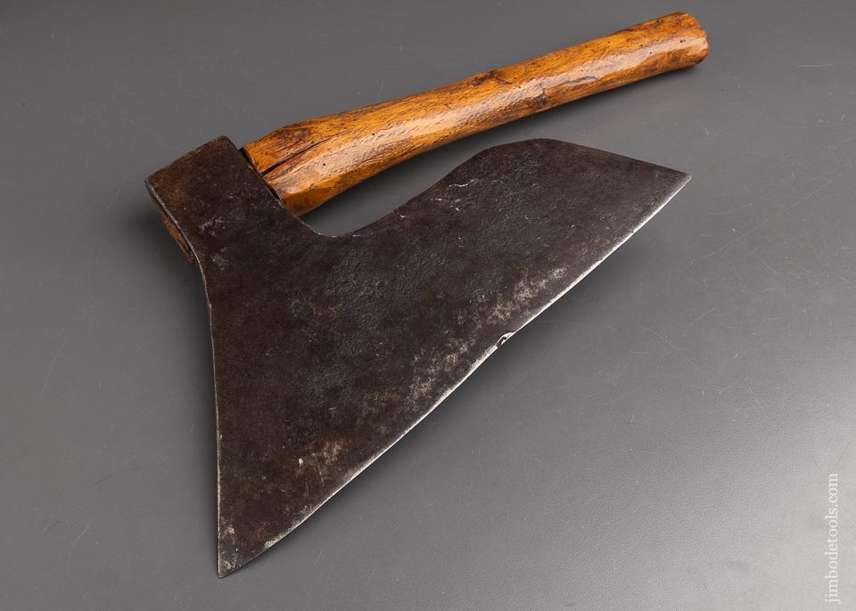 Awesome & Early Single Bevel Side Axe - 92958