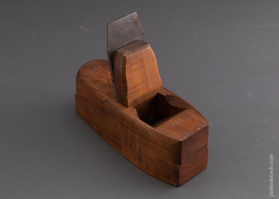 Applewood Toothing Plane by OHIO TOOL CO circa 1851-1913 Columbus, Ohio - 92974