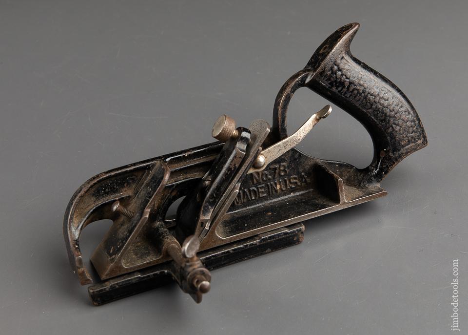 STANLEY No. 78 Duplex, Rabbet, and Filletster Plane - 92984