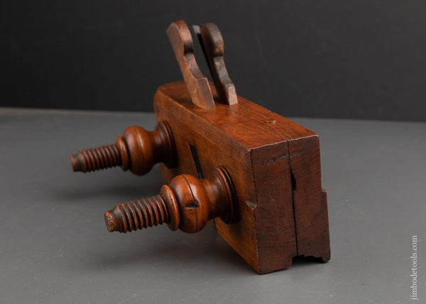 Great Double Iron Screw Arm Sash Plane Fine J.F. BROWN - 92986