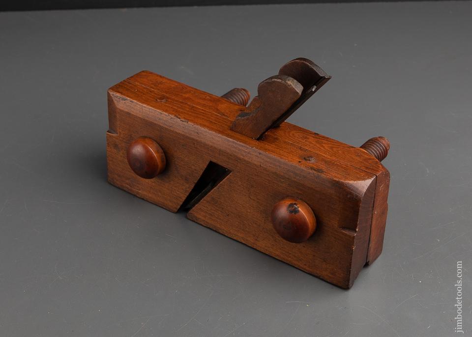 Great Double Iron Screw Arm Sash Plane Fine J.F. BROWN - 92986