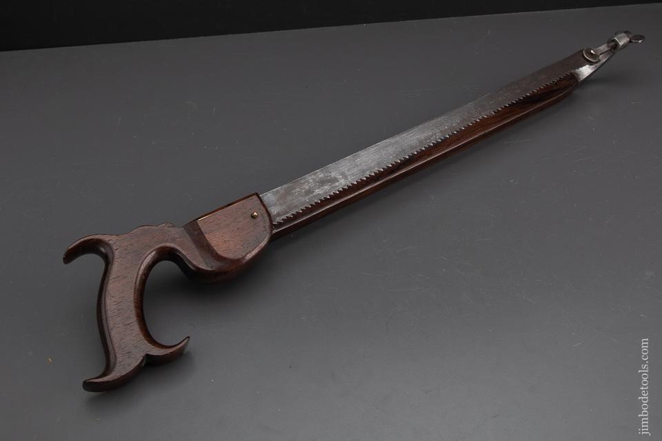 Astonishing Solid Rosewood Framed Hand Saw - EXCALIBUR 92