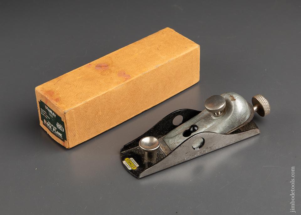 STANLEY No. 118 Block Plane with Decal in Original Box - 93054