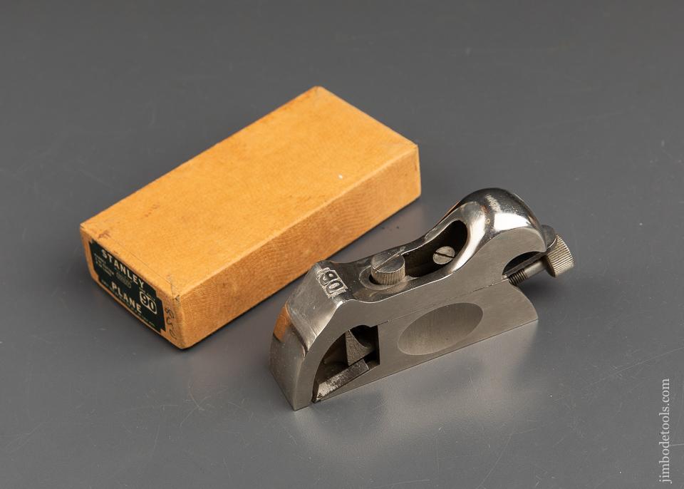 STANLEY No. 90 Bull Nose Rabbet Plane MINT in Original Box - 93056