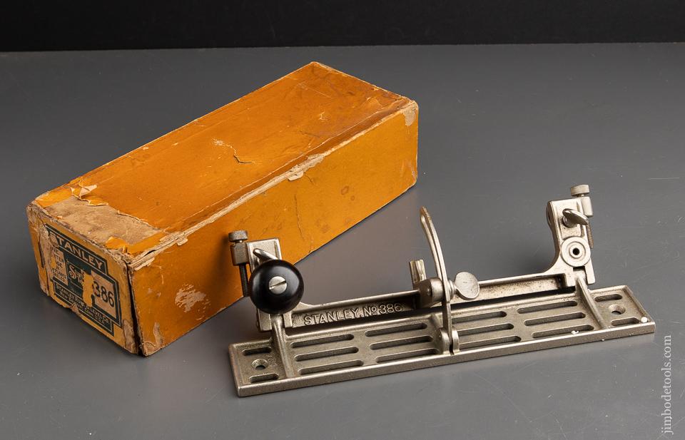 STANLEY No. 386 Jointer Gauge MINT in Original Box - 93059