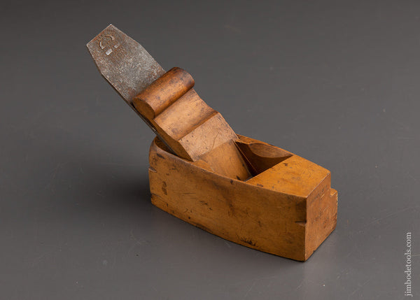 Lovely Skewed Boxwood Mini Rabbet, Smoother Plane - 93081U