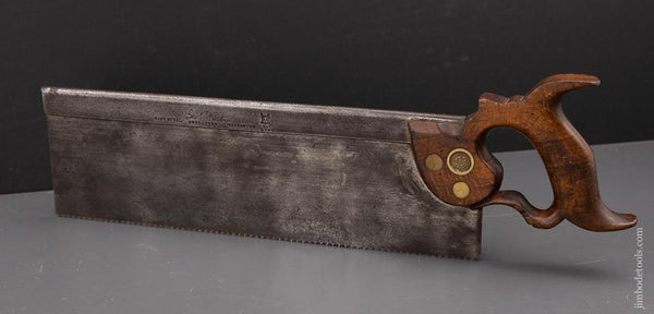 JUST SHARPENED!  11 point 14 inch Rip PRESTON Back Saw EXTRA FINE! - 93100