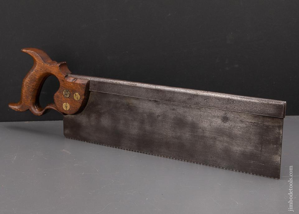 JUST SHARPENED!  11 point 14 inch Rip PRESTON Back Saw EXTRA FINE! - 93100
