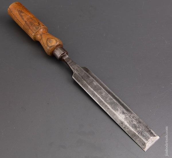 Long Thin 1 1/4 inch WOODCOCK Ash Handled English Paring Chisel - 93104