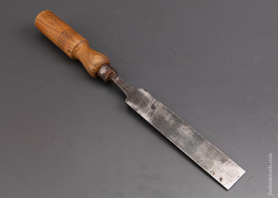 Long Thin 1 1/4 inch WOODCOCK Ash Handled English Paring Chisel - 93104