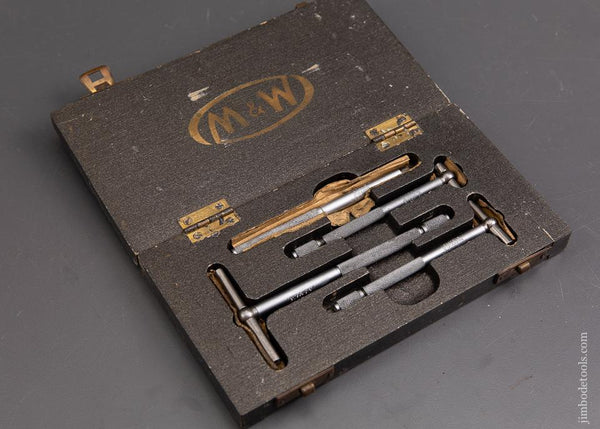 M&W Hole Gauge Set in Original Fitted Case - 93115