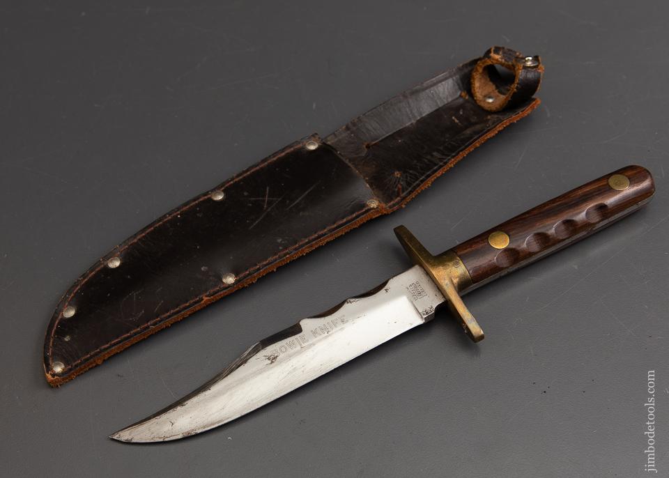 WILLIAM RODGERS SHEFFIELD Bowie Knife in Leather Sheath - 93122