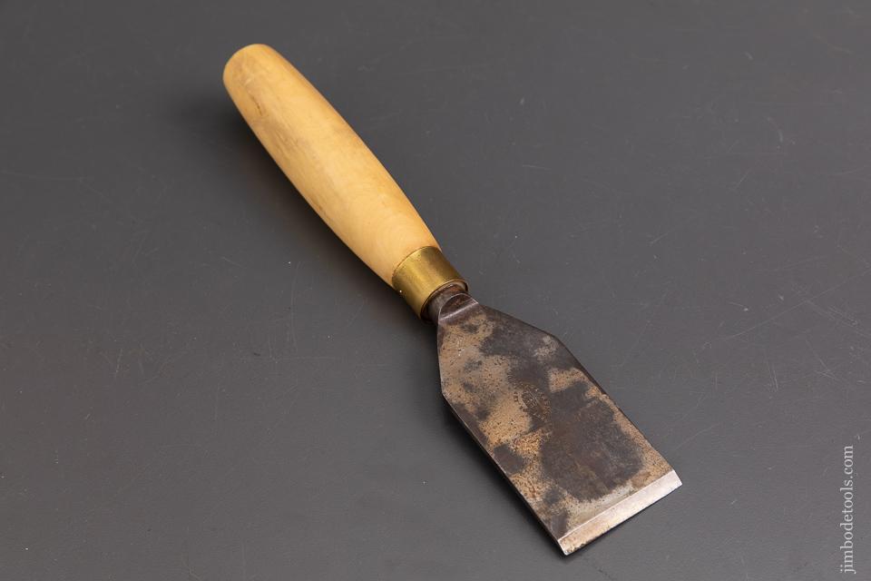 Two inch PETTY'S CELEBRATED Sash Pocket Chisel with NEW Boxwood Handle - 93149