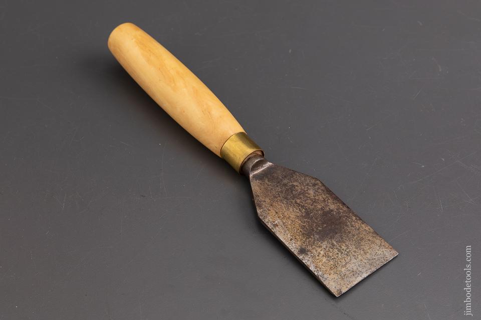 Two inch PETTY'S CELEBRATED Sash Pocket Chisel with NEW Boxwood Handle - 93149
