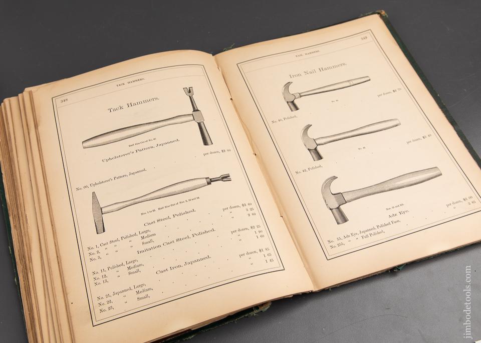 Rare 1874 SARGENT & CO. HARDWARE Catalog - 93153