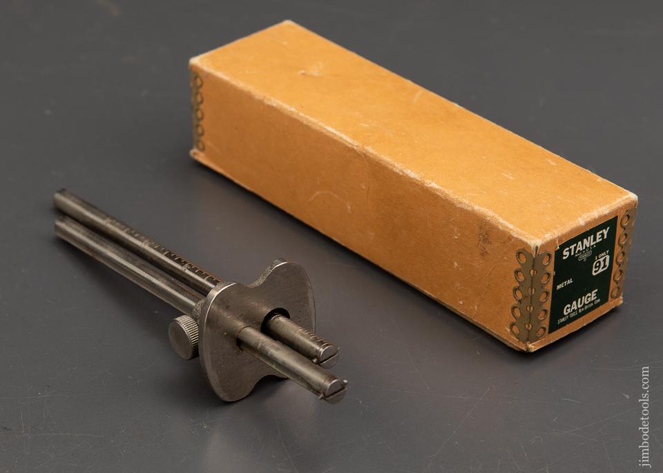 STANLEY No. 91 Marking & Mortise Gauge in Original Box -  93161