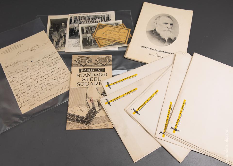 Assorted SARGENT Papers - 93162