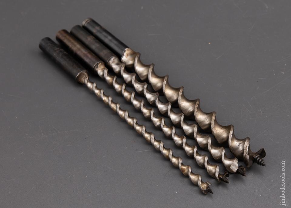 MINT Set of Four Boring Machine Bits by FOREST CITY BIT & TOOL CO - 93167