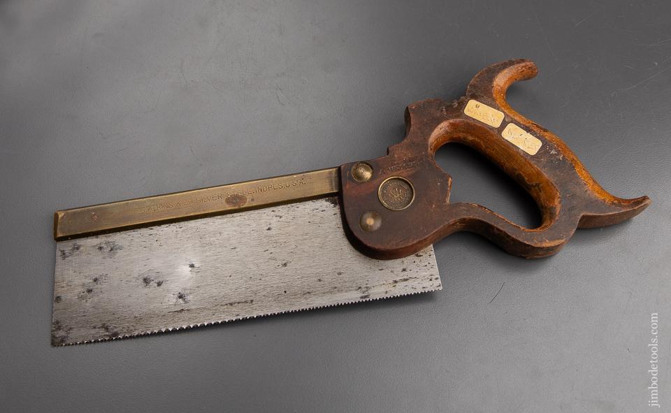 Razor Sharp ATKINS Brass Back Dovetail Saw 15 Point 8 inch Rip- 93168