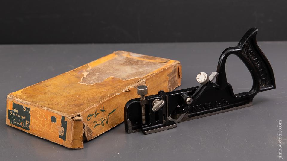 STANLEY No. 39 1/2 Dado Plane MINT in Original Box - 93169