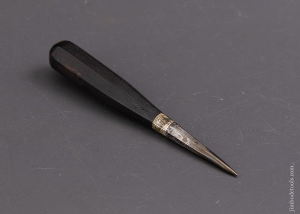 Ebony & German Silver Awl - 93174