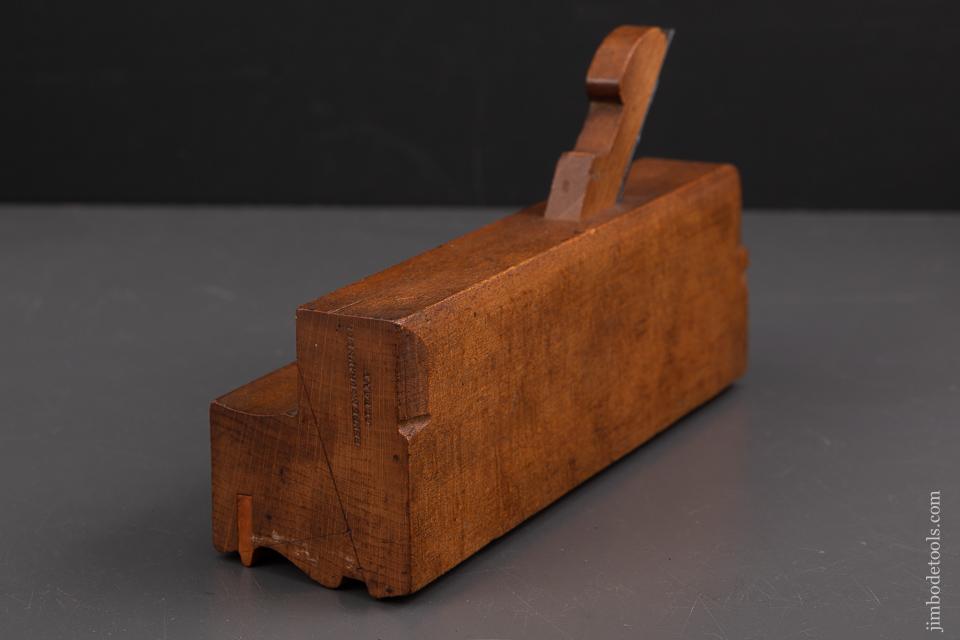 2 3/4 inch Crispy Complex Molding Plane by BENSEN & CRANNELL ALBANY NY circa 1843-62 fine - 93178