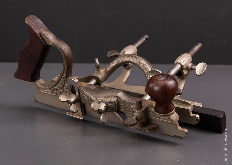STANLEY No. 46 Skew Plow Plane with Nine Cutters NEAR MINT - 93194