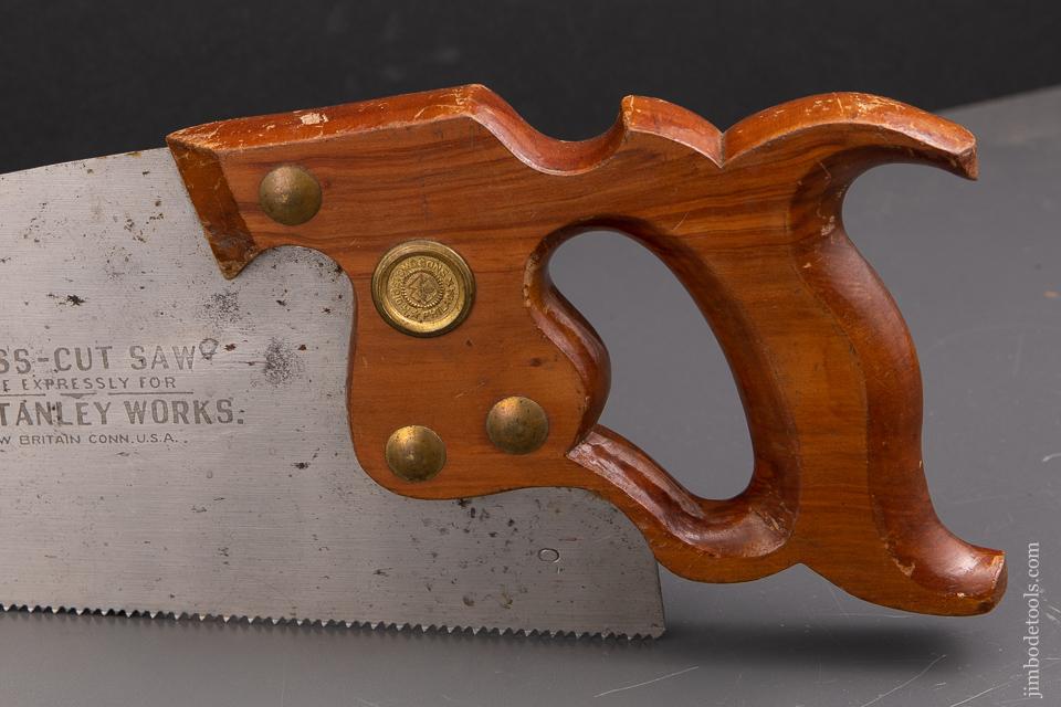 Magnificent DISSTON STANLEY 16 inch Crosscut D-8 Hand Saw - 93208U