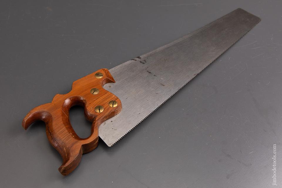 Magnificent DISSTON STANLEY 16 inch Crosscut D-8 Hand Saw - 93208U