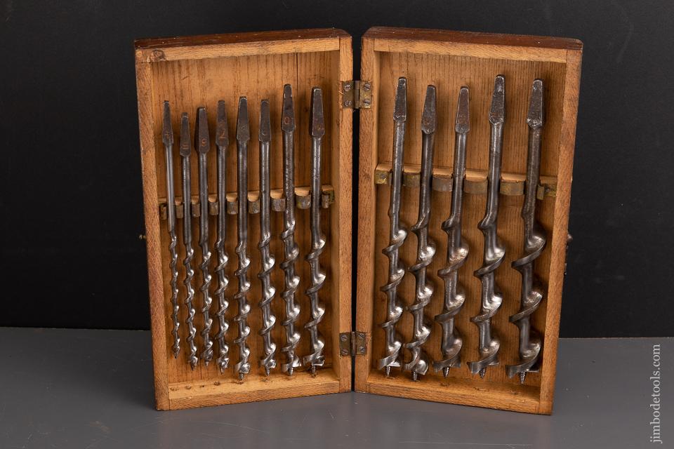 A Rare JAMES SWAN Auger Bit Set - 93211