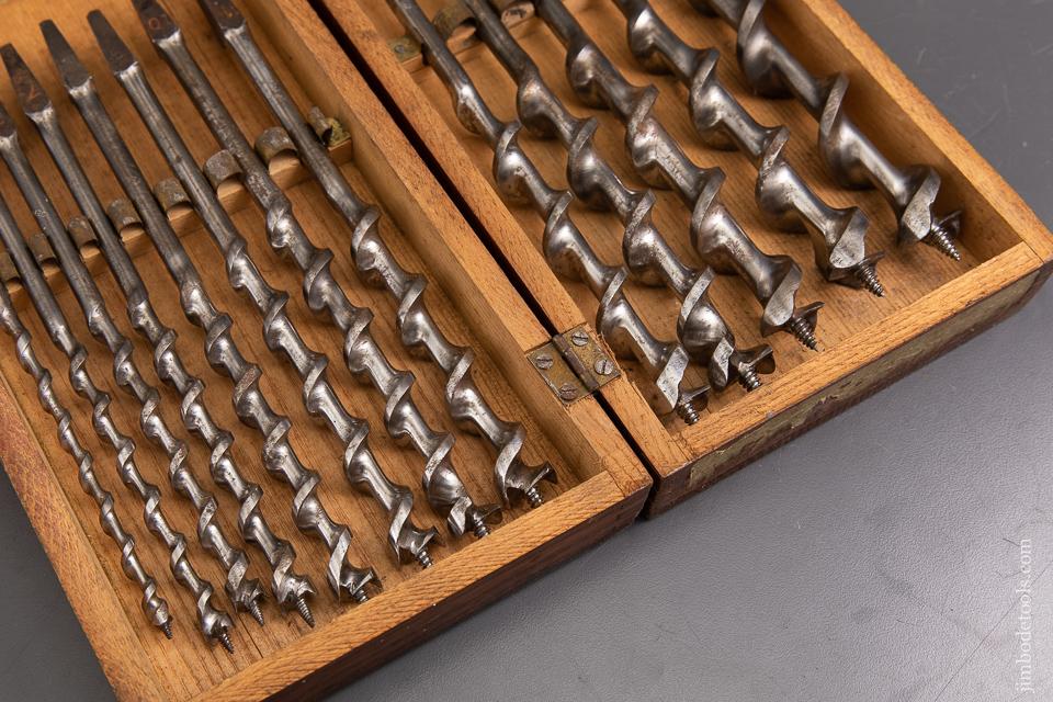 A Rare JAMES SWAN Auger Bit Set - 93211