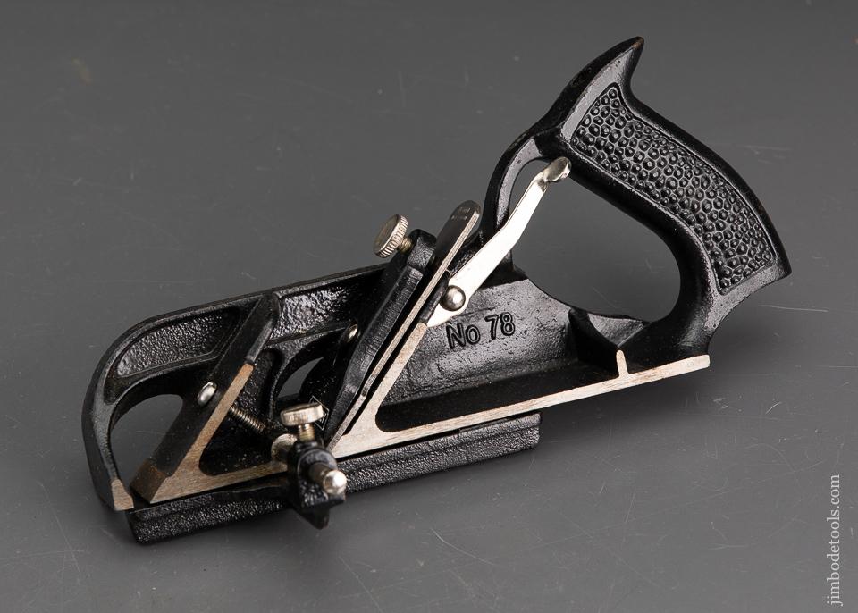 STANLEY No. 78 Duplex, Rabbet, and Filletster Plane with Decal - 93229