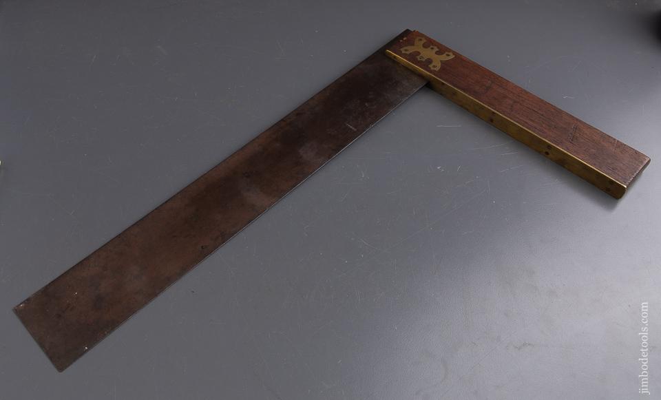 MONSTER Eighteen inch Try Square by G.G. SHEWERS CINCINATTI Ohio - 93250