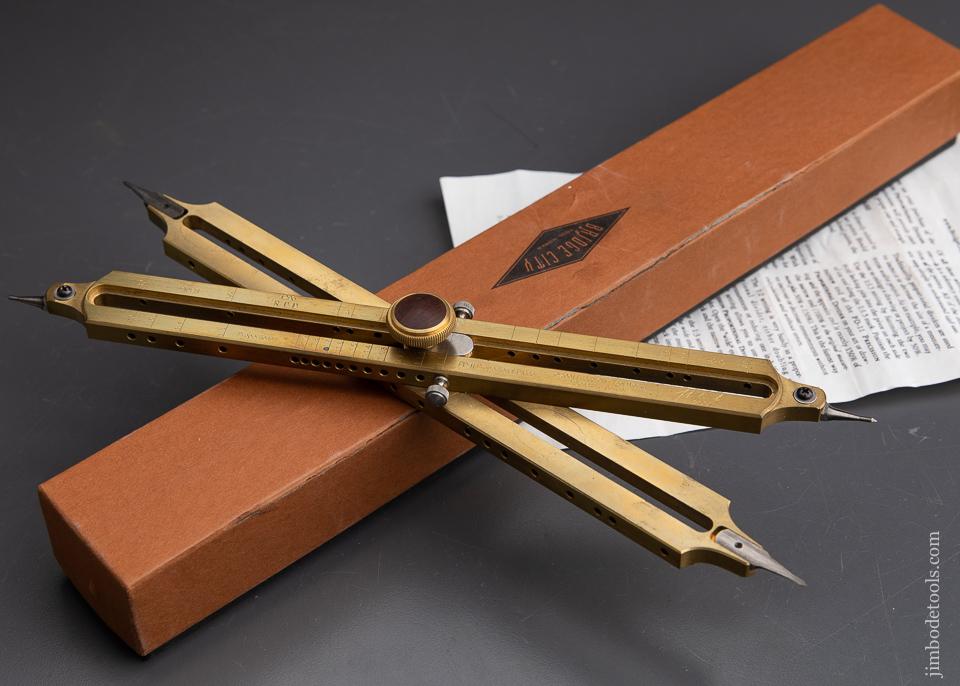 2001 BRIDGE CITY TOOL WORKS PD-11 Proportional Divider in Original Box - 93287