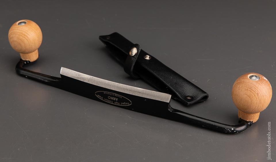 Flat ARNO Drawknife with Six inch Edge and Sheath - 93295