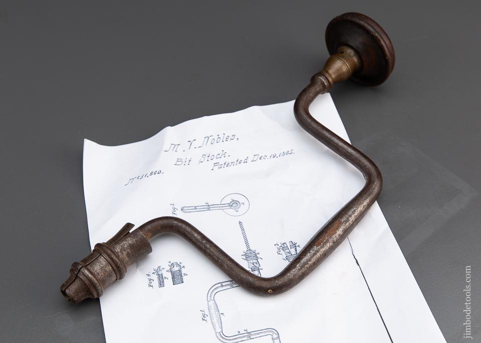 NOBLES Patent 1865 Bit Brace - 93300