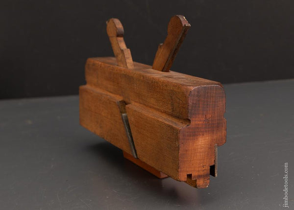 Crisp! 1/2 inch Size TABER PLANE CO No. 417 Coming & Going Tongue & Groove Plane circa 1866-72 FINE - 93318