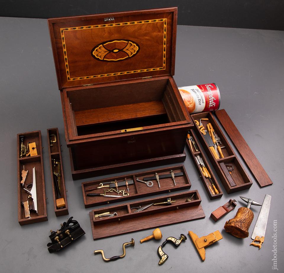 Astonishing 9 inch Miniature Tool Chest Loaded with Tools 1/4 Scale by DAVID BROOKSHAW - 93333U