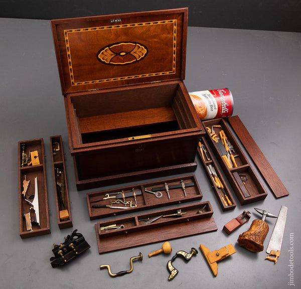 Astonishing 9 inch Miniature Tool Chest Loaded with Tools 1/4 Scale by DAVID BROOKSHAW - 93333U