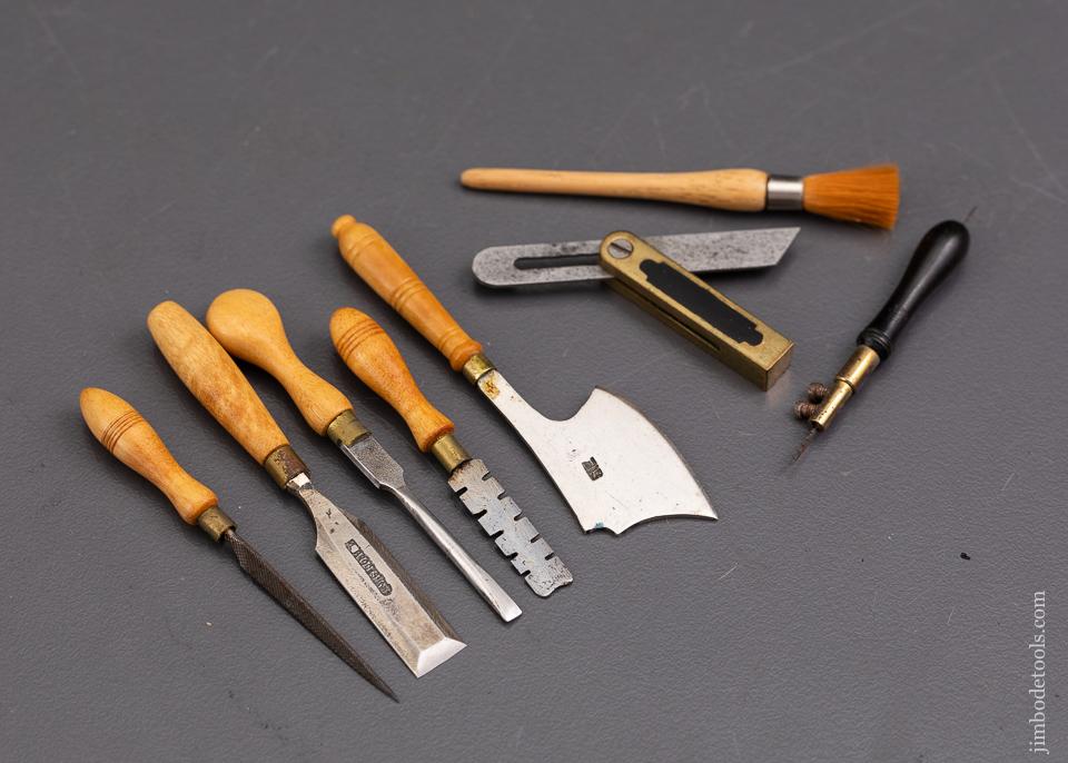 Astonishing 9 inch Miniature Tool Chest Loaded with Tools 1/4 Scale by DAVID BROOKSHAW - 93333U